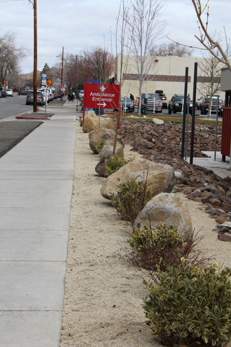 Reno VA Hospital Landscape Improvements - Sentinel Builders, LLC